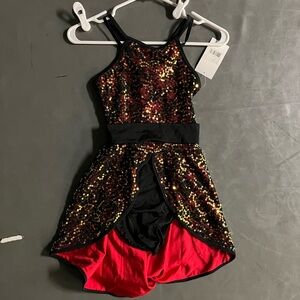 Jazz, tap dance costume